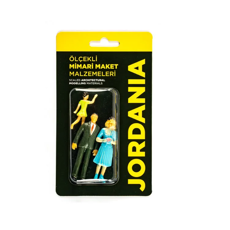 JORDANIA MAKET JE01-İB1025A BOYALI İNSAN AİLE 1/025