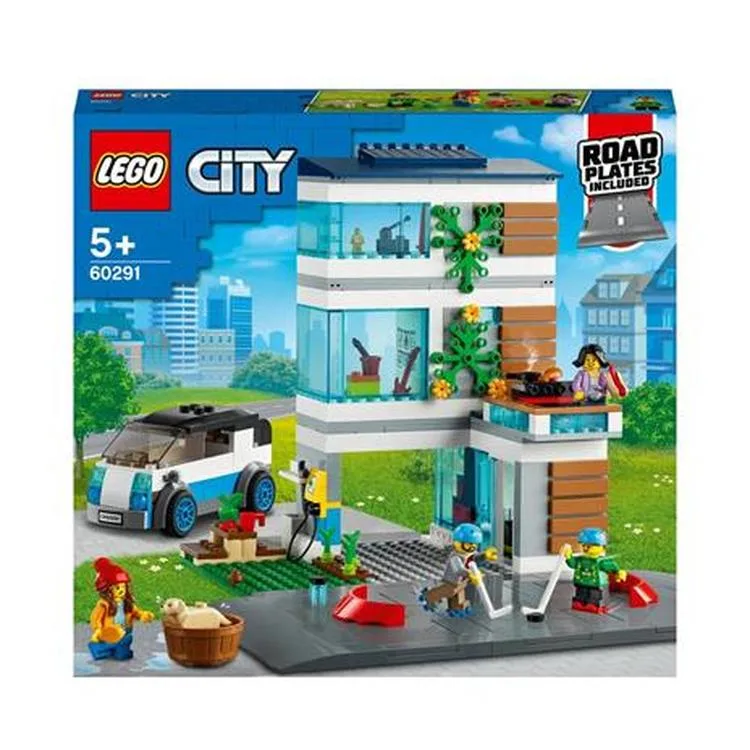 LEGO 60291 CITY AİLE EVİ 388 PARÇA 5+