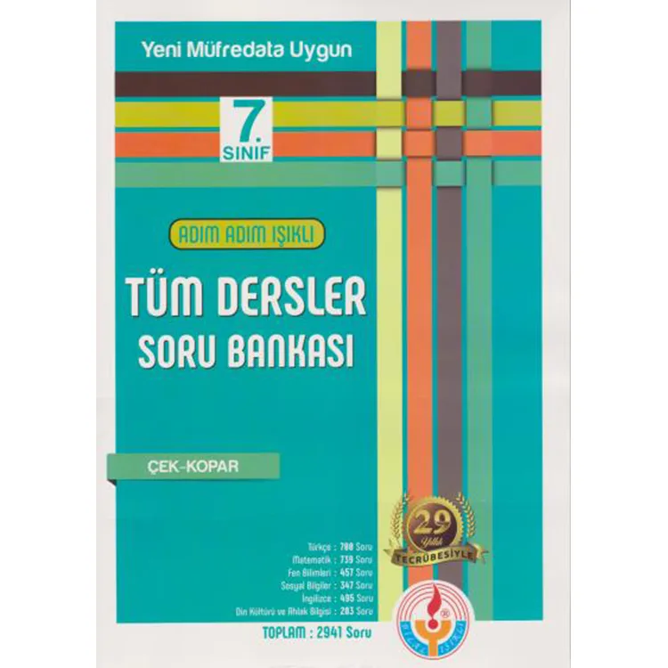 BİLAL IŞIK 7. SINIF ADIM ADIM IŞIKLI TÜM DERSLER SORU BANKASI