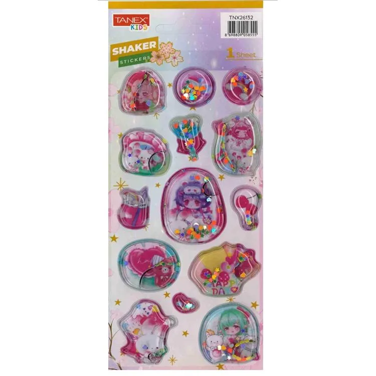 TANEX KIDS TNX-26132 SULU PUFFY ETİKET - 1 ADET