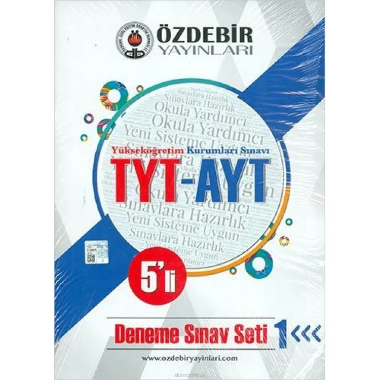 ÖZDEBİR YAYINLARI TYT AYT 5'Lİ DENEME SINAVI 1.SET