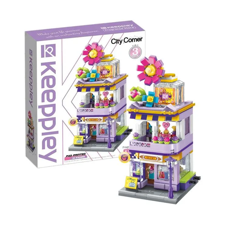 VAGONLIFE KEEPPLEY K28003 PARFÜM MAĞAZASI 306 PARÇA BLOCK OYUNCAK +6