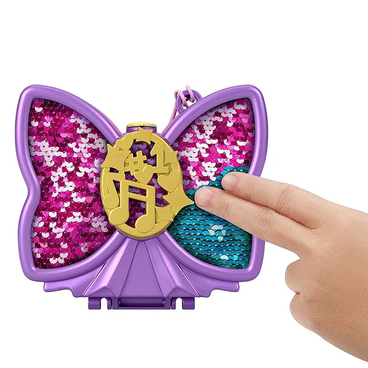 MATTEL FRY35/HCG17 POLLY POCKET VE MACERALARI MİCRO OYUN SETİ SPARKLE STAGE