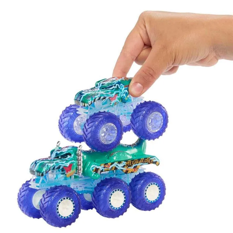 MATTEL HYJ29 HOT WHEELS MONSTER TRUCKS POWER SMASHERS ÇOKLU PAKET 3+