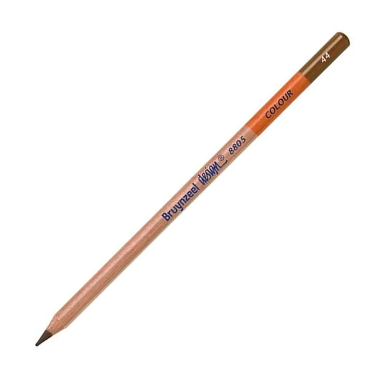 BRUYNZEEL DESING COLOUR KURU BOYA KALEMİ - MID BROWN - B880544K