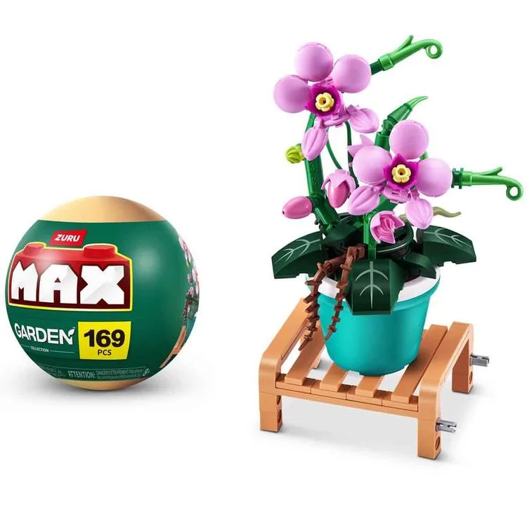 GIOCHI ZURU MNB08000 MAX GARDEN SAKSI BİTKİLERİ SÜRPRİZİ 6 MODEL