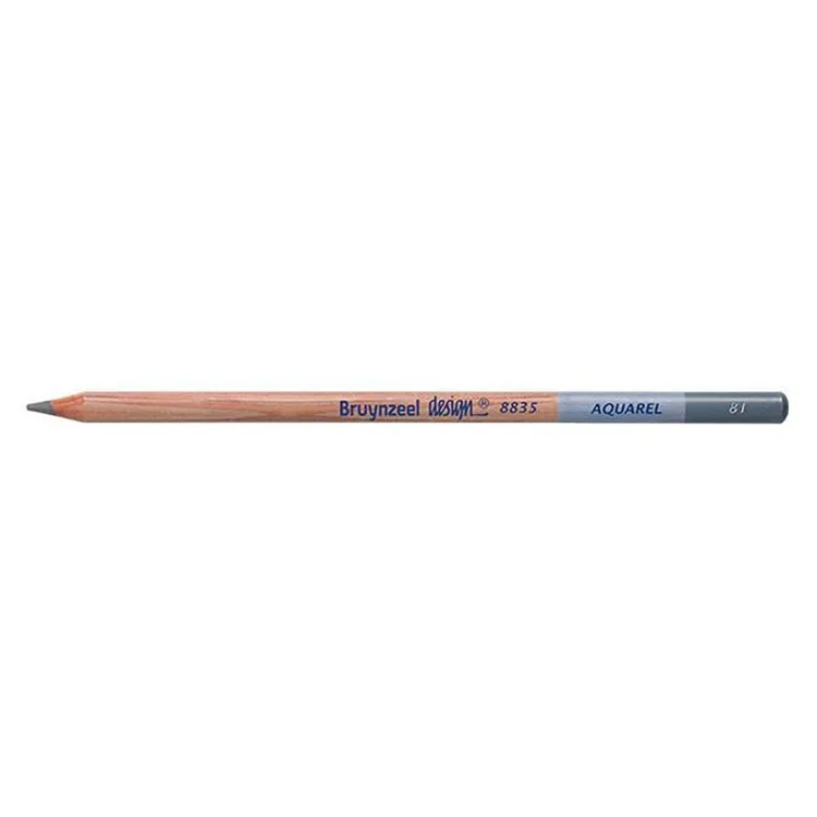 BRUYNZEEL DESING AQUARELL - KURU SULU BOYA KALEMİ - MID BROWN GREY - B883581K