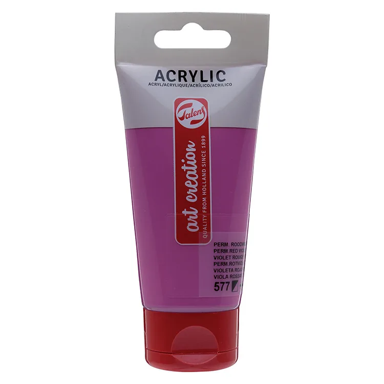 TALENS ART CREATION 75 ML AKRİLİK BOYA 577 PERMANENT VIOLET RED LIGHT RT3511577M