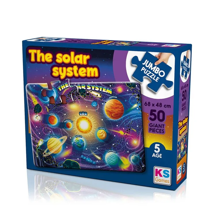 KS JUMBO PUZZLE 31012 PLANETS OF SOLAR SYSTEM 50 PRÇ. 5+
