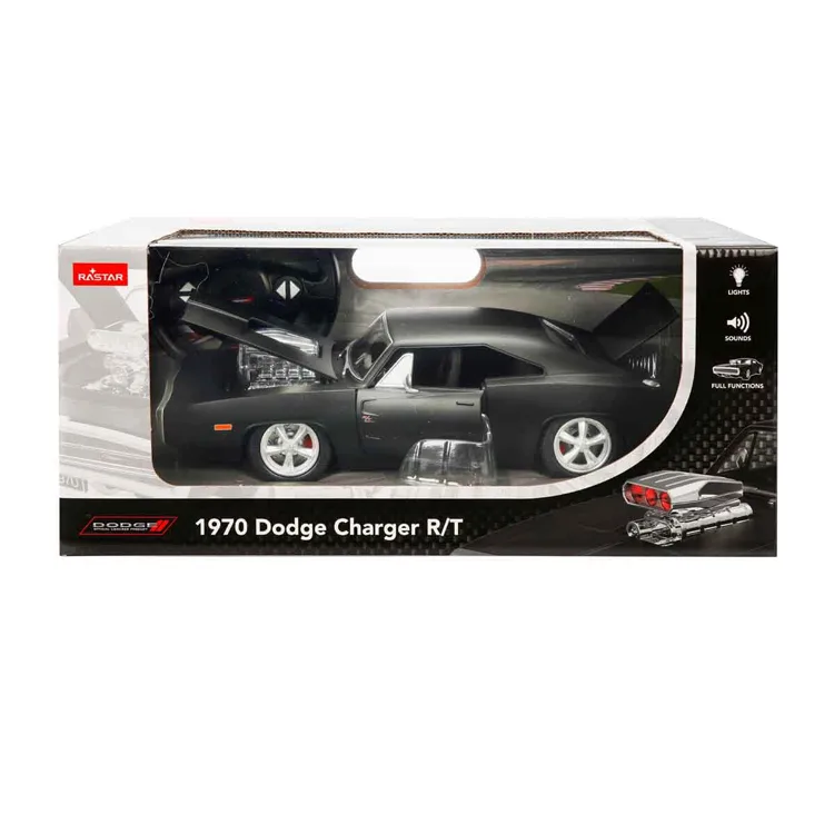 SUNMAN 99010 RASTAR DODGE CHARGER 1970 SESLİ IŞIKLI UZAKTAN KUMANDALI ARABA 1:16