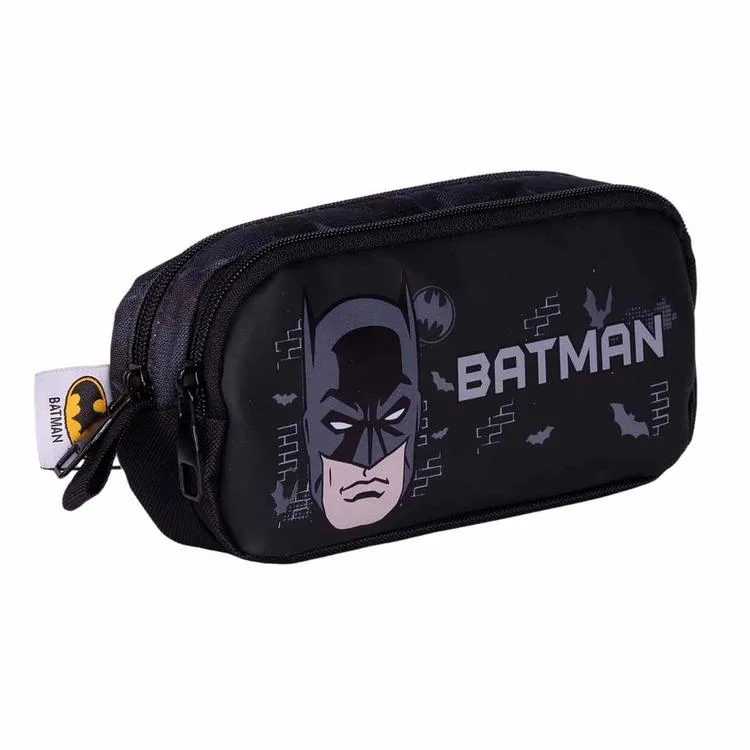 TMN 592727 BATMAN ÇİFT BÖLMELİ KALEM ÇANTASI 2536 SİYAH