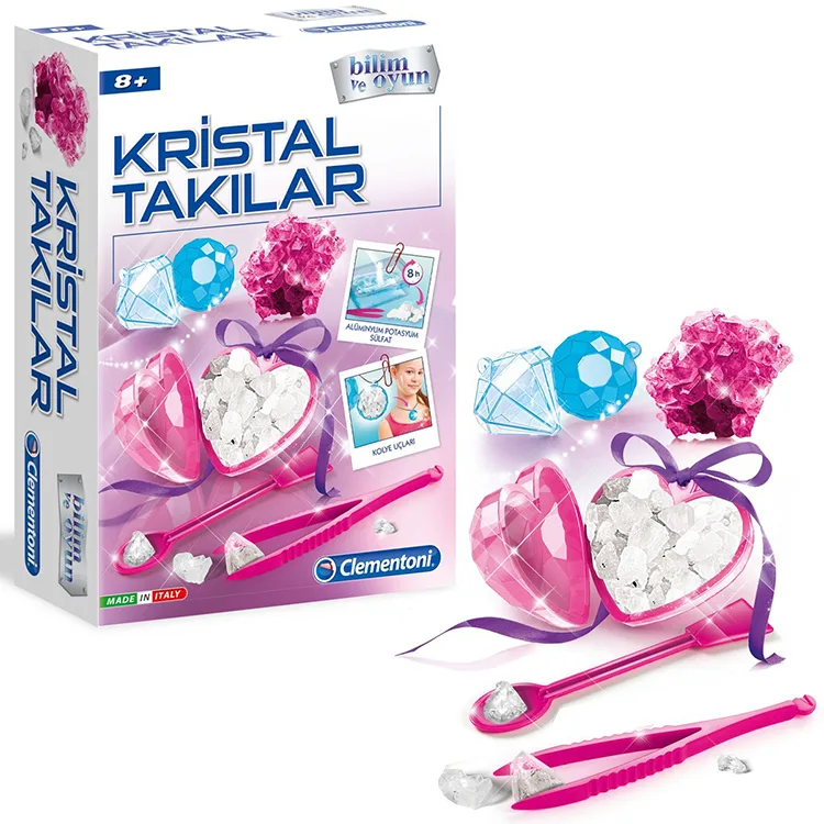 CLEMENTONI 64599 BİLİM VE OYUN - KRİSTAL TAKILAR