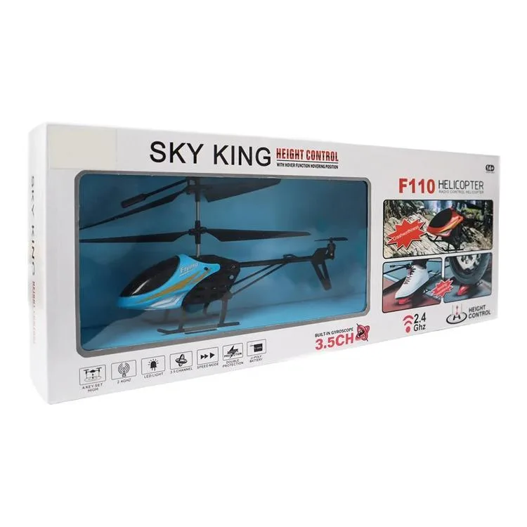 PASİFİK F110 ŞARJLI UZAKTAN KUMANDALI IŞIKLI HELİKOPTER