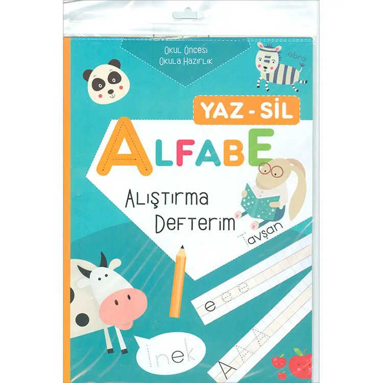 ALFABE YAZ-SİL ALIŞTIRMA DEFTERİM