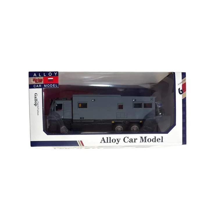 VARDEM XHD-A3217 ALLOY CAR ÇEK BIRAK IŞIKLI VE SESLİ AÇILABİLİR KAPI MOTORLU 1:24 MODEL KARAVAN 6+ TEKLİ