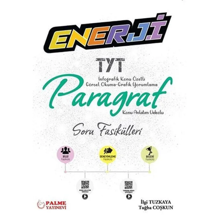 PALME YKS TYT ENERJİ PARAGRAF KONU ANLATIM VİDEOLU SORU FASİKÜLLERİ