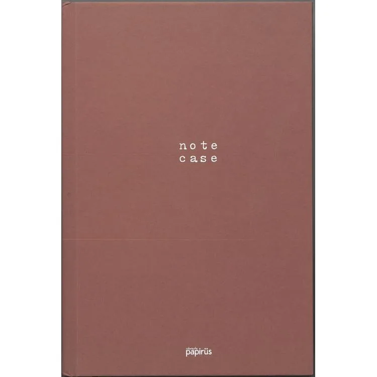 PAPİRÜS NOTE CASE SERT KAPAK CİLTLİ 16X23 96YP. ÇİZGİLİ DEFTER