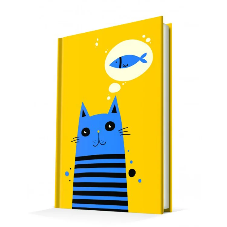 DEFFTER CAT'S DREAM / 14X20 SERT KAPAK 96 YP. ÇİZGİLİ DEFTER