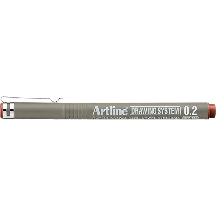 ARTLINE 232N DRAWİNG SYSTEM ÇİZİM KALEMİ 0.2 mm SEPİA