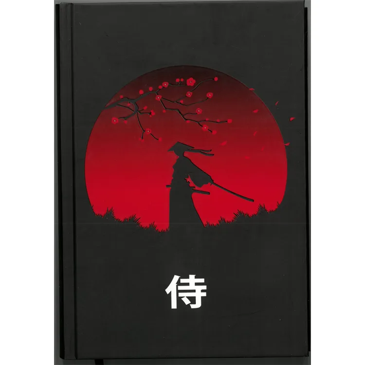 DEFFTER JAPANESE/ SAMURAY SERT KAPAK A5 ÇİZGİLİ DEFTER 96 YP