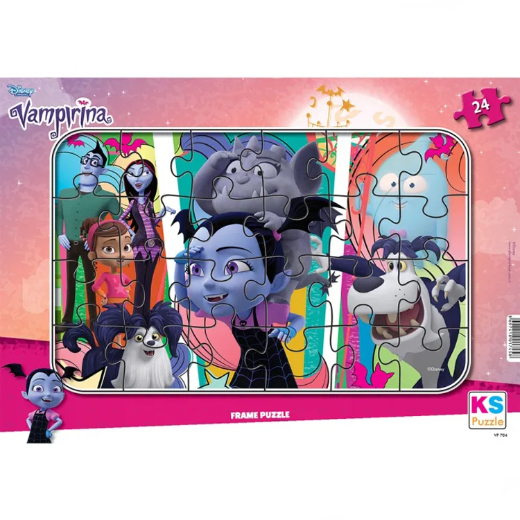 KS GAMES T694 DISNEY VAMPIRINA FRAME YAPBOZ/PUZZLE 24 PARÇA 3+