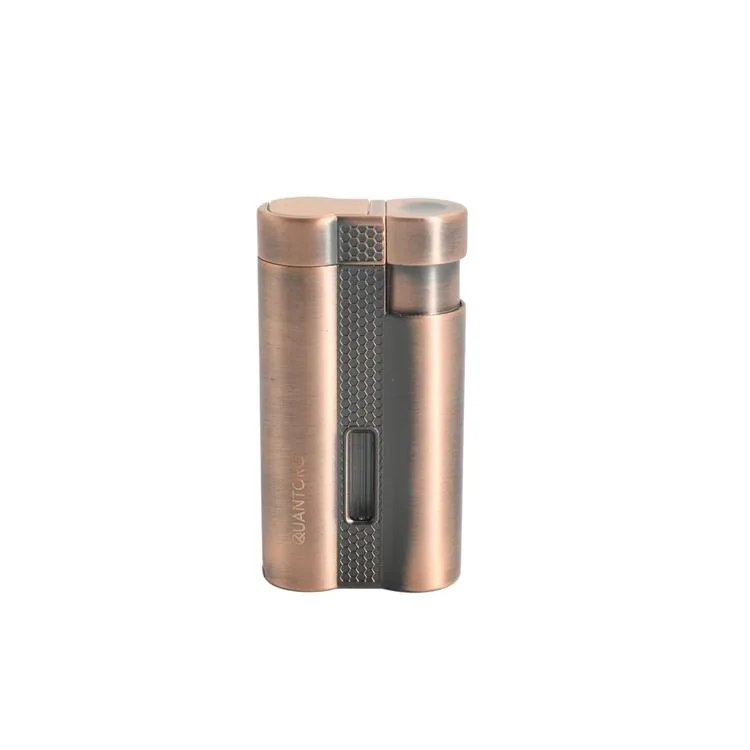 QUANTORO MGM05-61 DELİCİLİ ÜÇ TORCH – JET ALEV ÇAKMAK – BRONZ