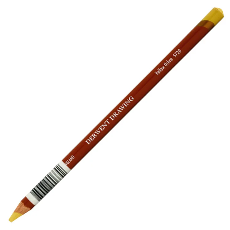 DERWENT DRAWING PENCİL- RENKLİ ÇİZİM KALEMİ YELLOW OCHRE 5720