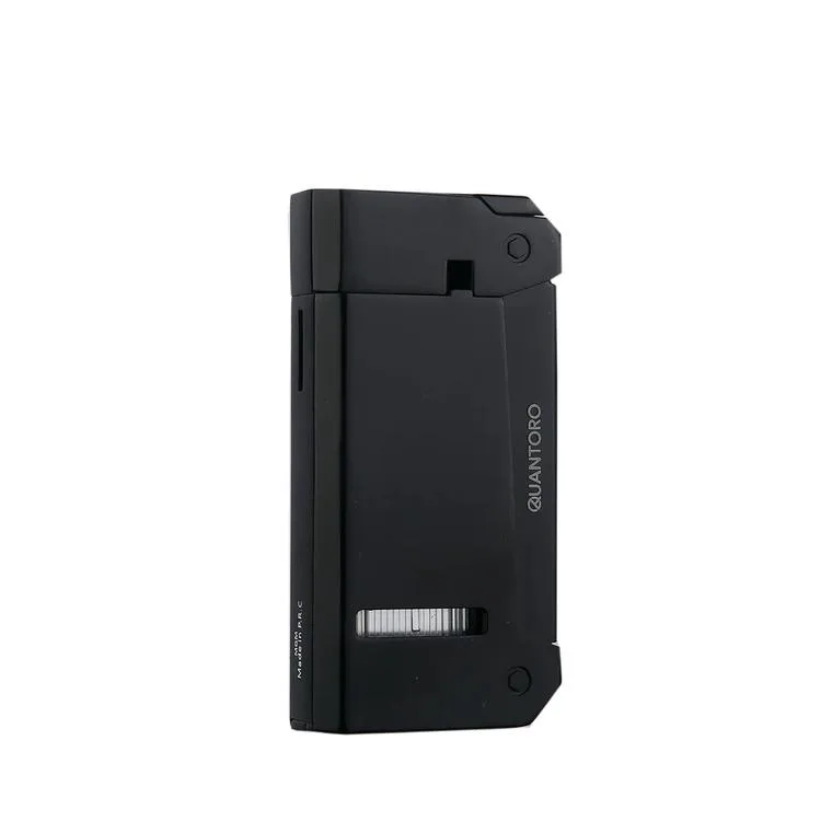 QUANTORO MGM04-20 DELİCİLİ TEK TORCH – JET ALEV ÇAKMAK – SİYAH