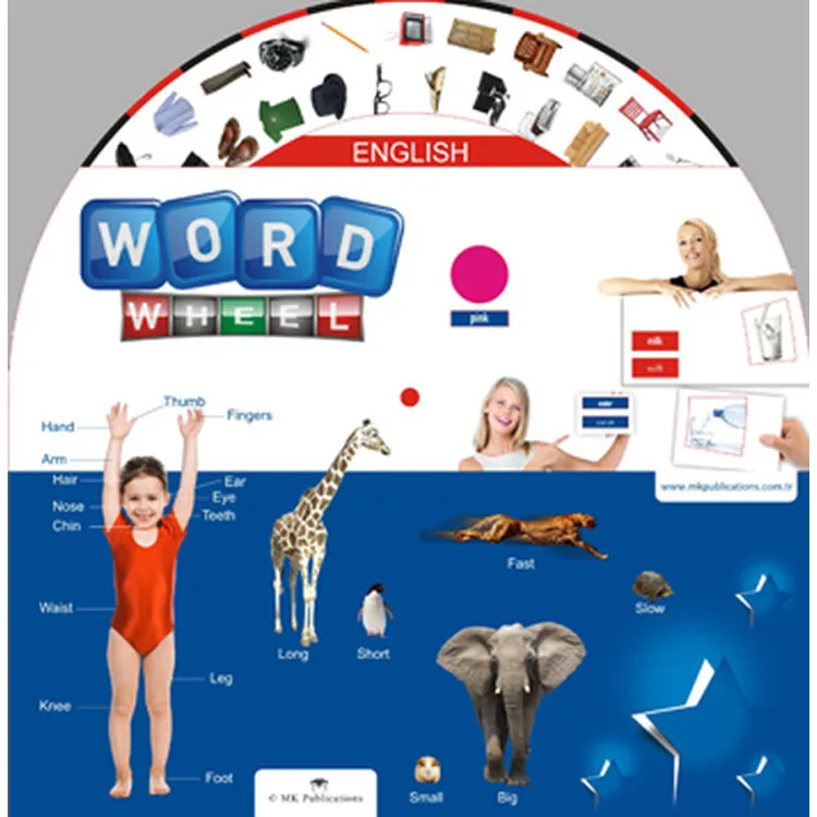 ENGLISH WORLD WHELL KELİME ÇARKI