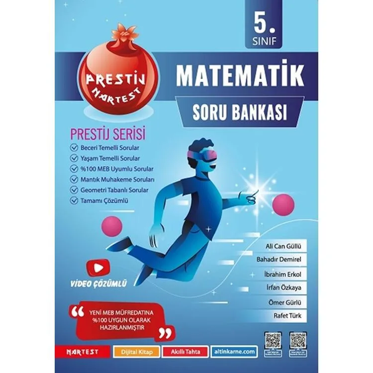 NARTEST 5. SINIF PRESTİJ MATEMATİK SORU BANKASI