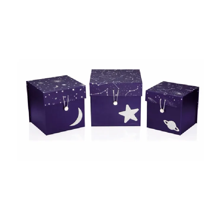 GIPTA COSMIC DİK BOY HEDİYE KUTUSU BX7051 C 205x205x185 mm