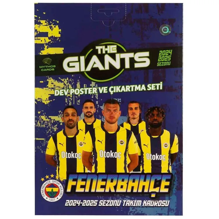 MYTHOS FENERBAHÇE 2024-2025 SEZONU THE GIANTS DEV POSTER VE ÇIKARTMA SETİ