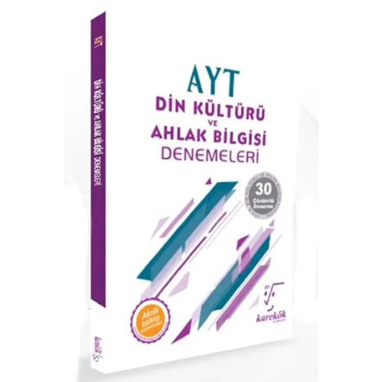 KAREKÖK AYT DİN KÜLTÜRÜ VE AHLAK BİLGİSİ DENEMELERİ ÇÖZÜMLÜ 30 DENEME