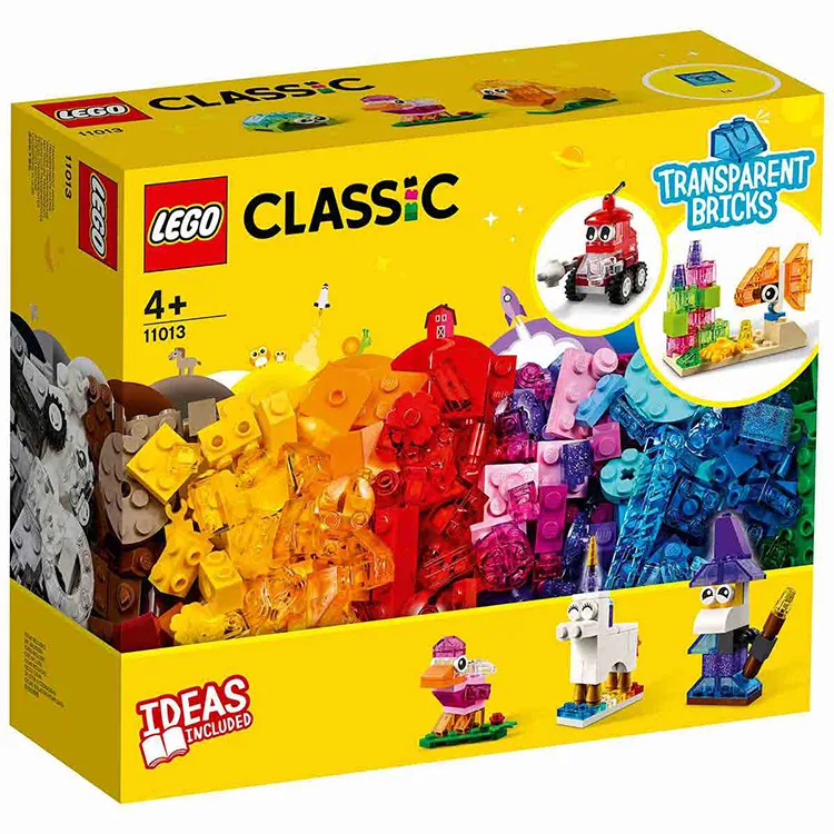 ADORE LEGO LMC11013 TRANSPARENT BRICKS