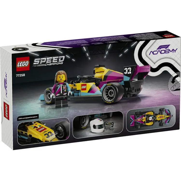 LEGO SPEED 77258 CHAMPIONS F1 ACADEMY LEGO RACE CAR 201 PARÇA 10+