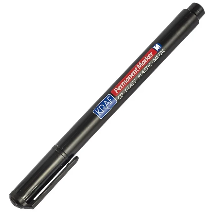 KRAF 280S ASETAT KALEMİ OHP PLUS (M) SİYAH