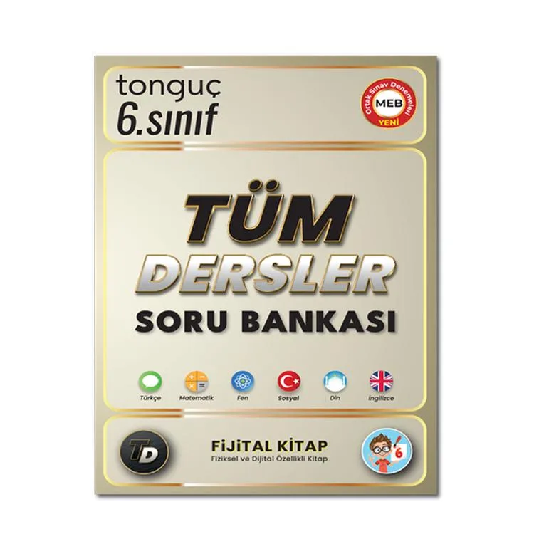 TONGUÇ 6. SINIF TÜM DERSLER SORU BANKASI