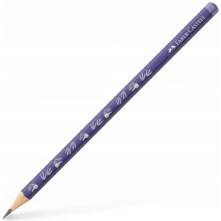 FABER CASTELL DİNO ÜÇGEN KURŞUN KALEM 2B - TEKLİ