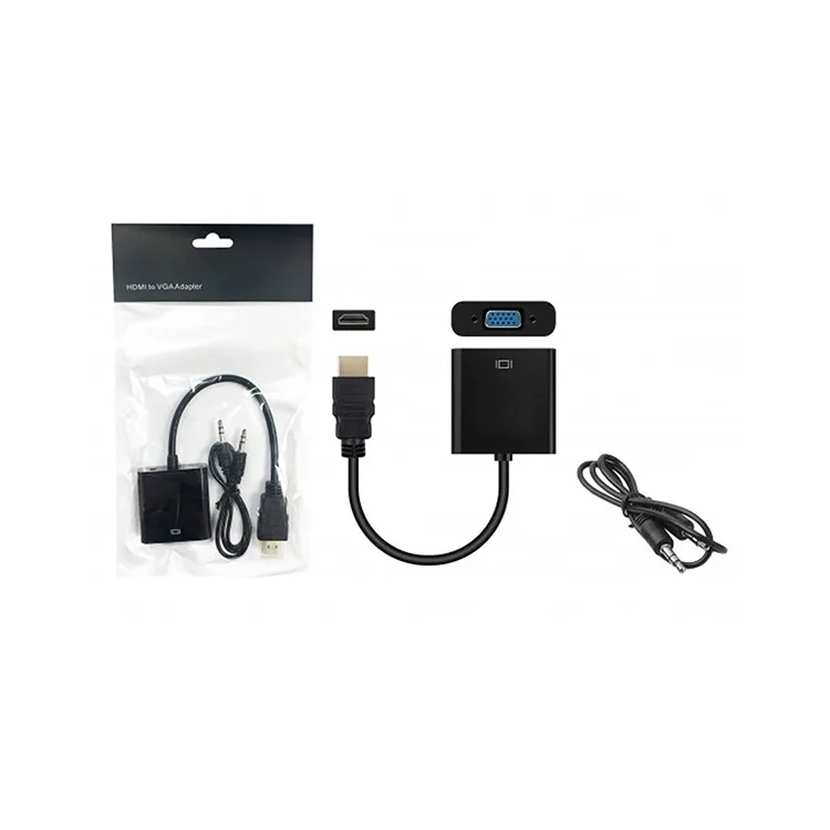 PLATOON PL-7237 HDMI TO VGA ÇEVİRİCİ KABLO