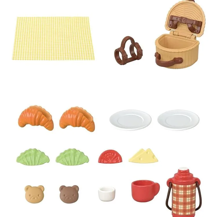 ADORE ESF5852 SYLVANIAN FAMILIES BİSKÜVİ AYI KARDEŞLER PİKNİK SETİ 3+