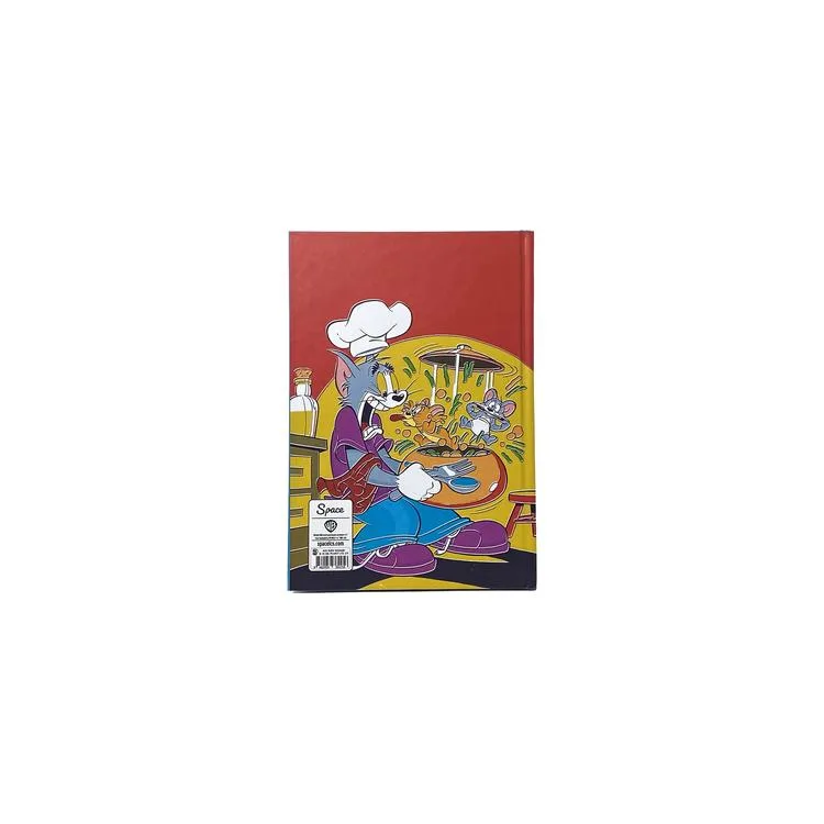 MACMUG YPK-382256 TOM&JERRY CHEF TOM SERT KAPAK 96 YP ÇİZGİLİ DEFTER