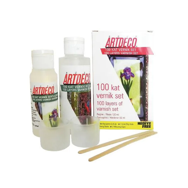 ARTDECO 100 KAT VERNİK SETİ