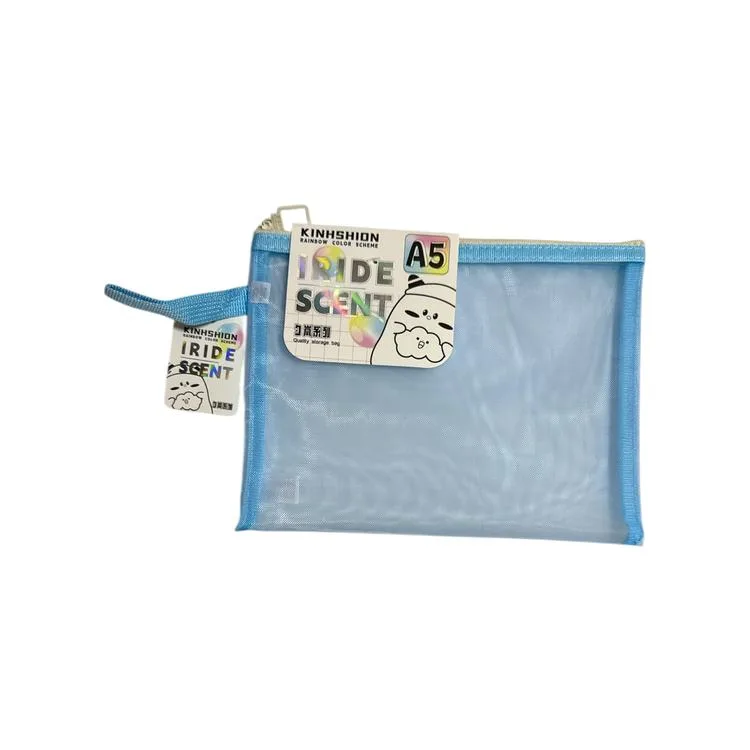 ODAK XL5121 FERMUARLI SAPLI FİLELİ RAINBOW A5 ÇANTA ( MESH DOSYA ) - TEKLİ