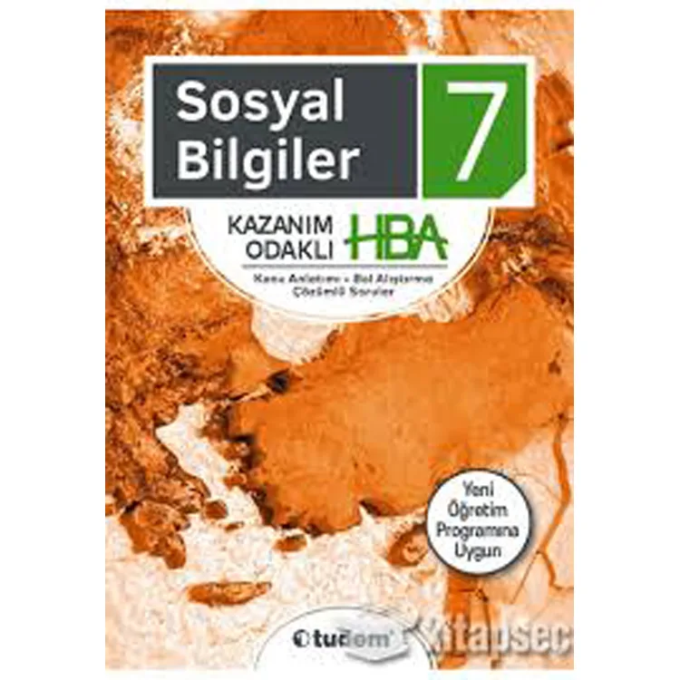 TUDEM 7. SINIF SOSYAL BİLGİLER KAZANIM ODAKLI (HBA)