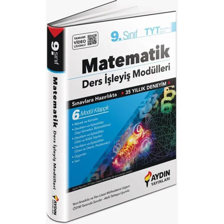 AYDIN 9. SINIF AYDIN MATEMATİK DERS İŞLEYİŞ MODÜLLERİ