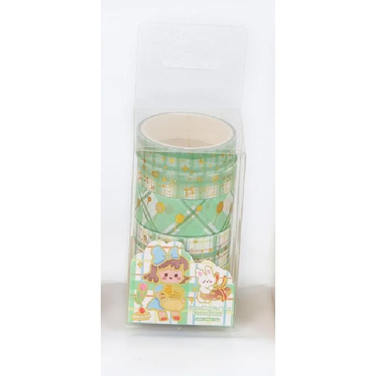 GIPTA K8902 PATTERN RENKLİ BANT SET 5'LI KUTULU -