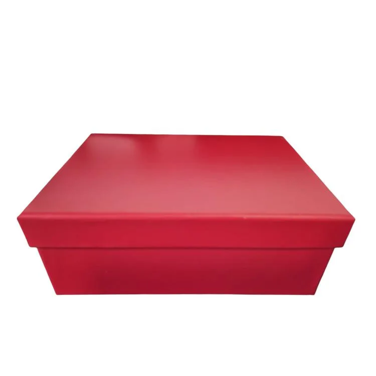 PİN NO:1 KIRMIZI DİKDÖRTGEN HEDİYE KUTUSU 18,5x12,5x7,3 - TEKLİ