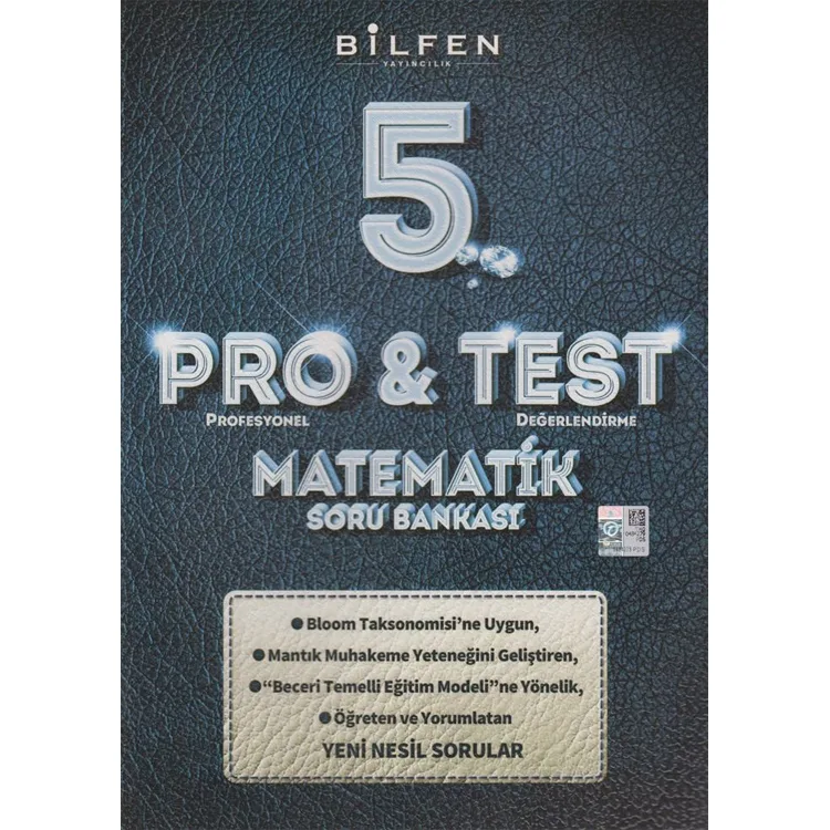 BİLFEN BİLTEST 5. SINIF PRO& TEST MATEMATİK SORU BANKASI