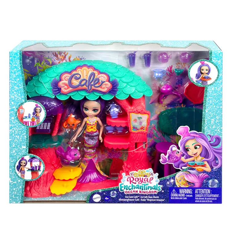 ENCHANTIMALS HCF86 SU ALTI KAFE OYUN SETİ