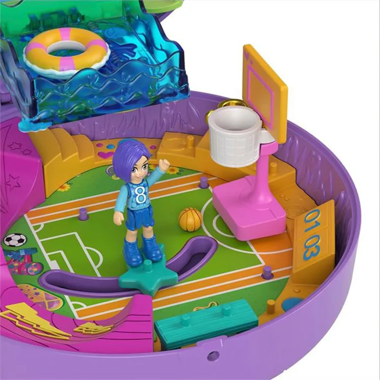 MATTEL FRY35/ HCG14 POLLY POCKET FUTBOL TAKIMI OYUN SETİ